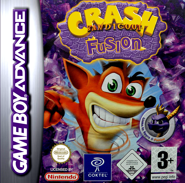 Jaquette de Crash Bandicoot Fusion