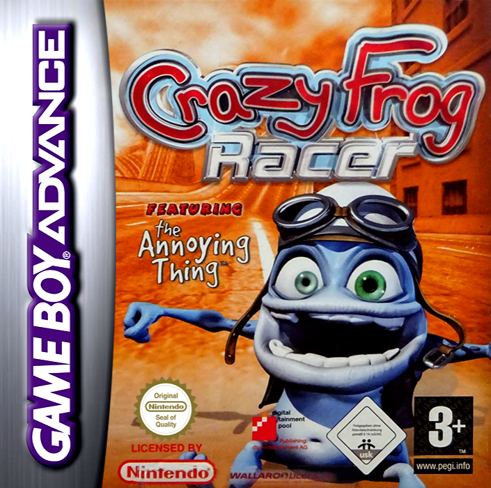 Jaquette de Crazy Frog Racer