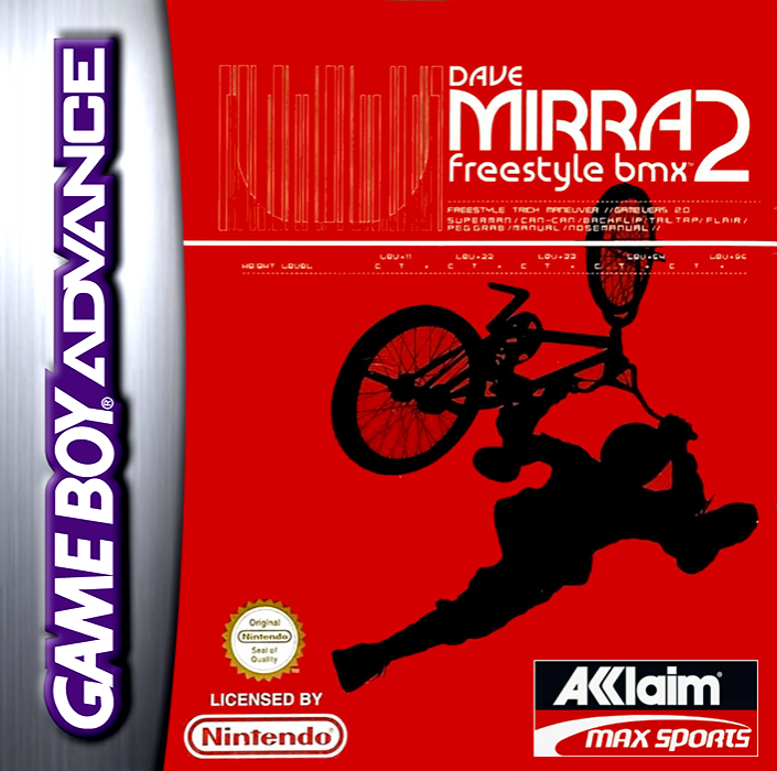 Jaquette de Dave Mirra Freestyle BMX 2