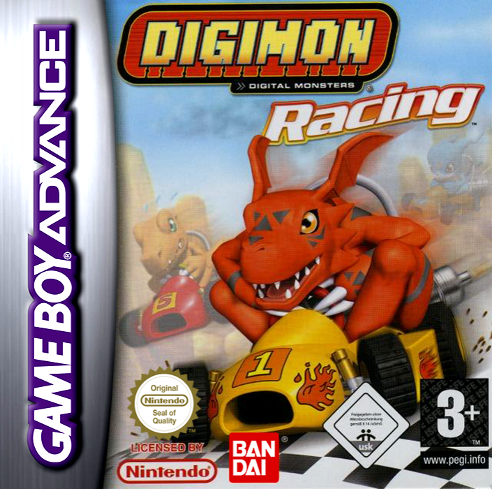 Jaquette de Digimon Racing