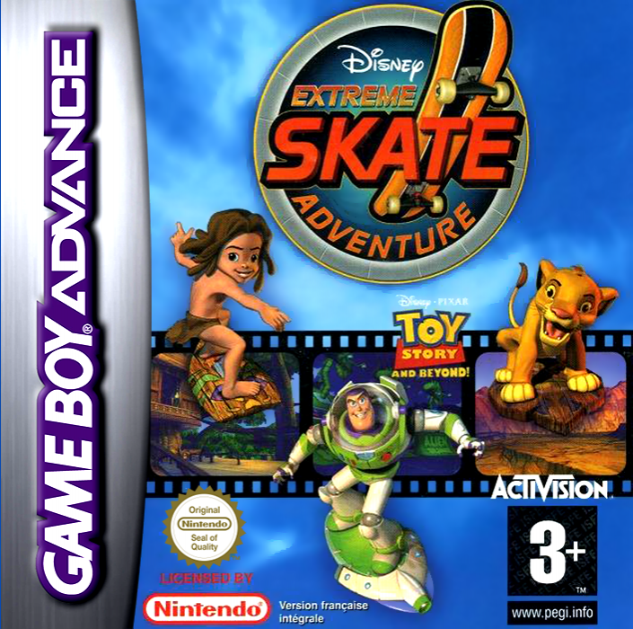 Jaquette de Disney Extreme Skate Adventure