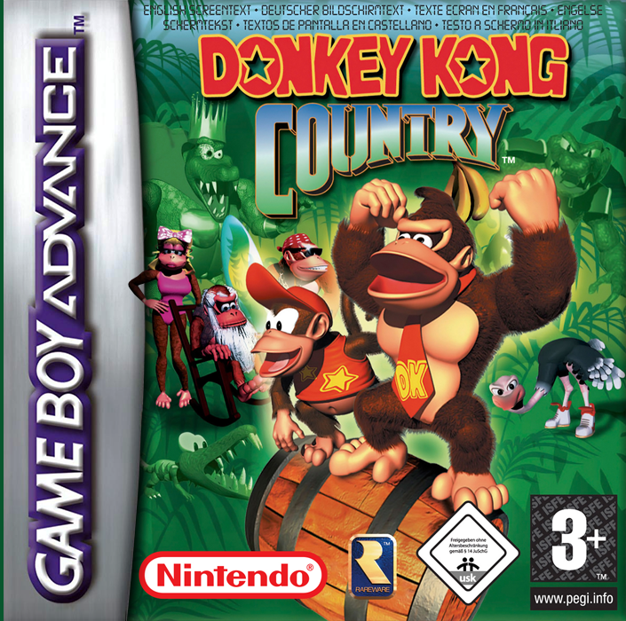 Jaquette de Donkey Kong Country
