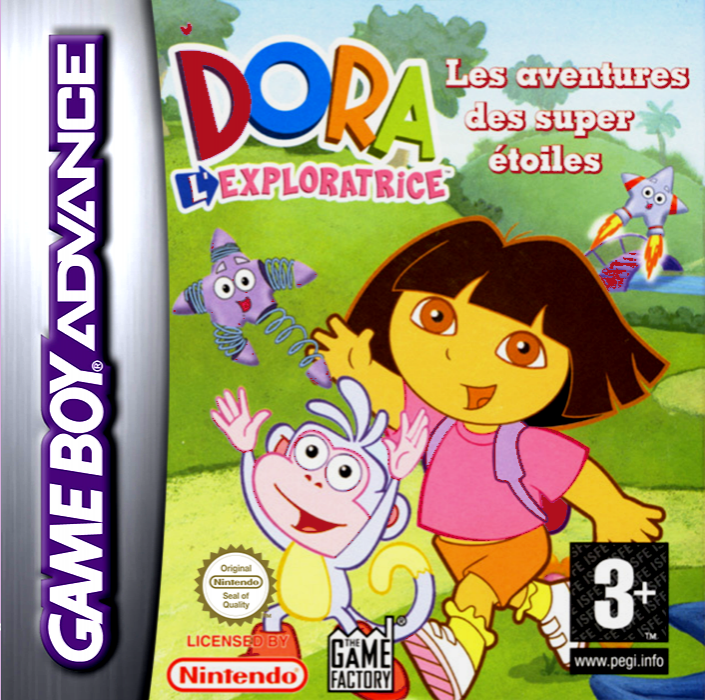 Jaquette de Dora l'Exploratrice : Les Aventures des Super Etoiles