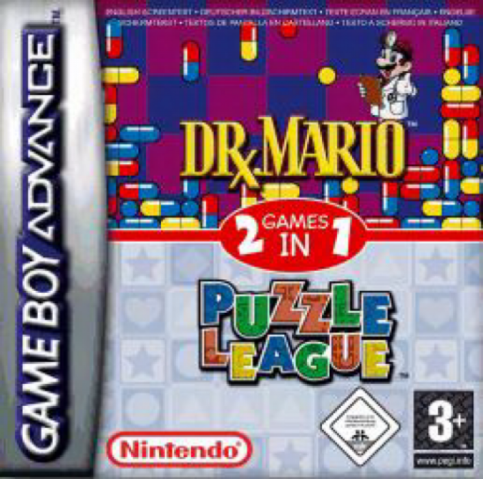 Jaquette de 2 Games in 1 : Dr. Mario + Puzzle League