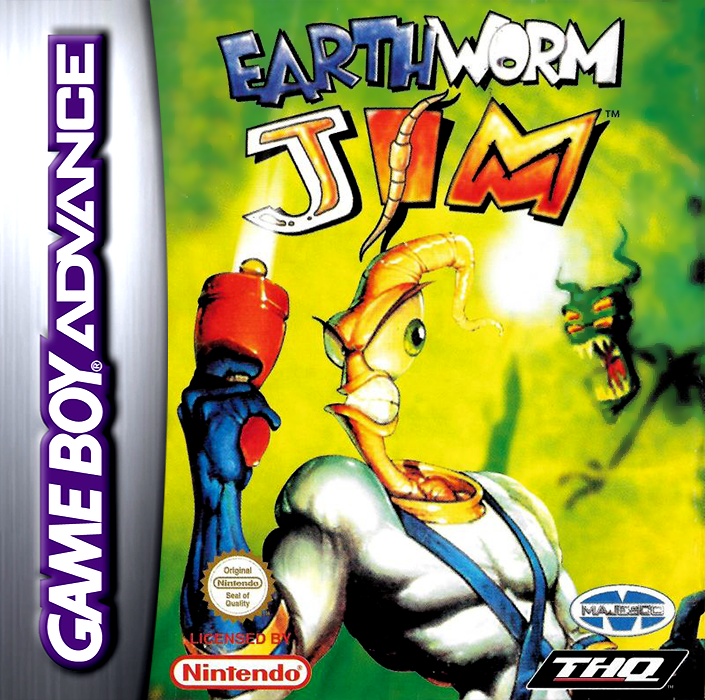 Jaquette de Earthworm Jim