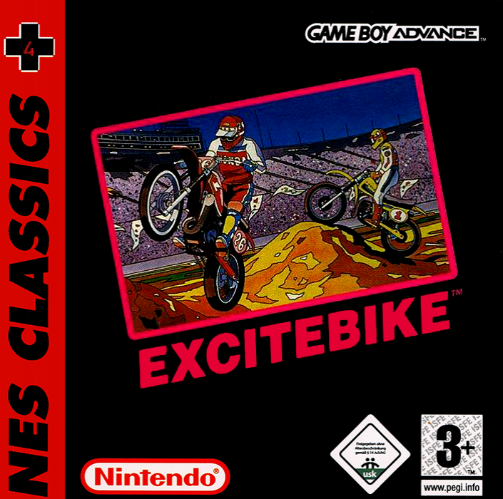 Jaquette de NES Classics : Excitebike
