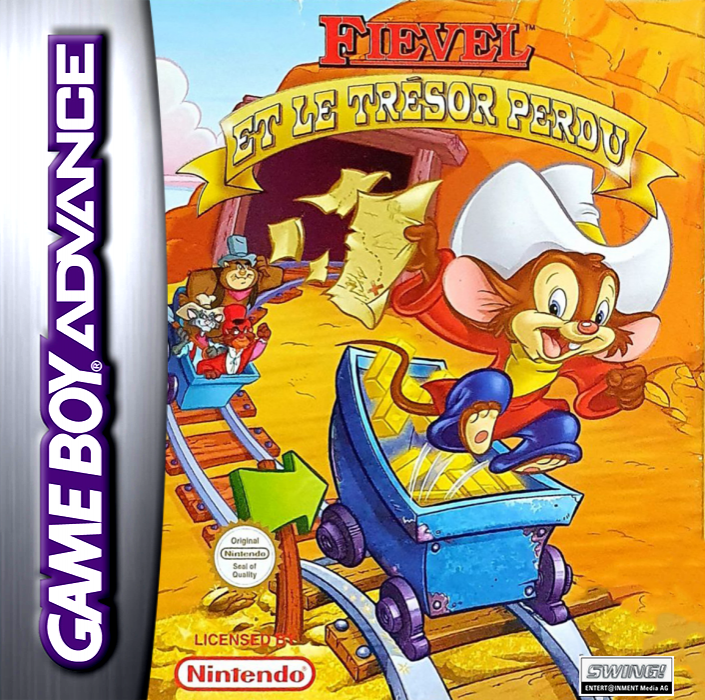 Jaquette de Fievel Et Le Trésor Perdu