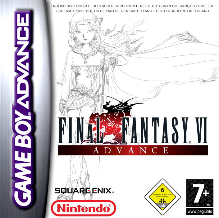 Jaquette de Final Fantasy VI Advance