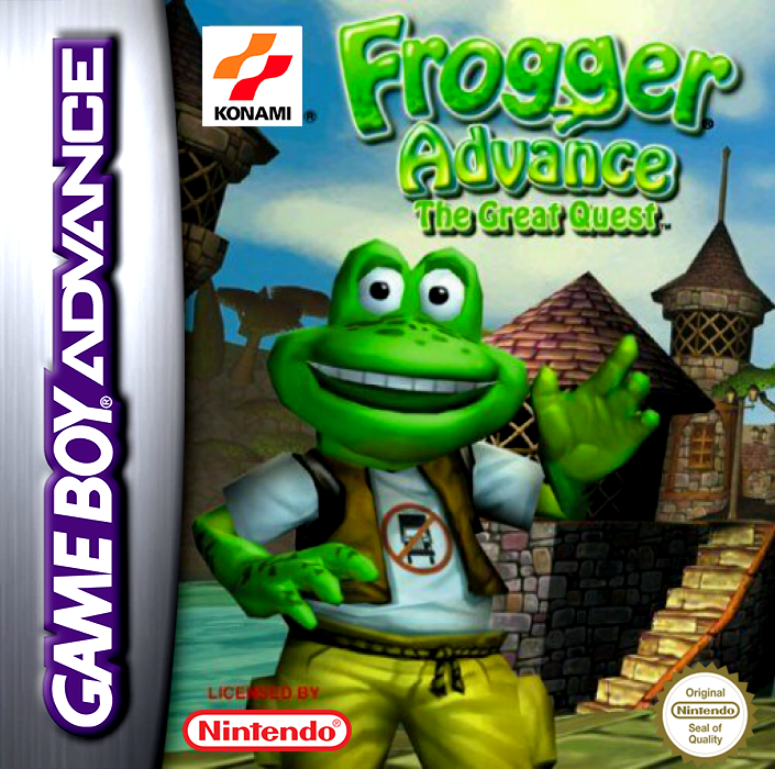 Jaquette de Frogger Advance : The Great Quest