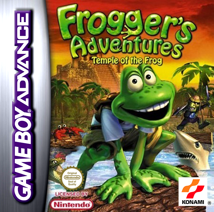 Jaquette de Frogger's Adventures : Temple of the Frog