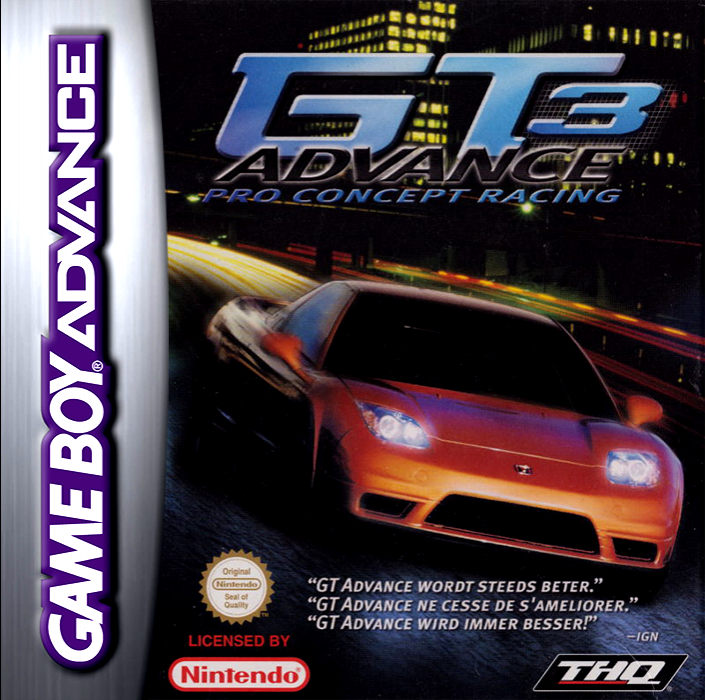 Jaquette de GT Advance 3 : Pro Concept Racing