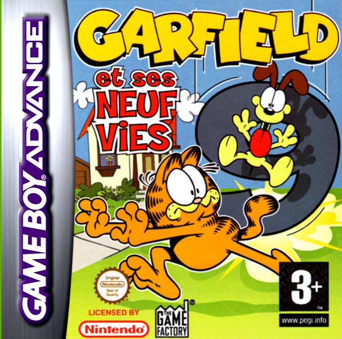 Jaquette de Garfield et ses Neuf Vies