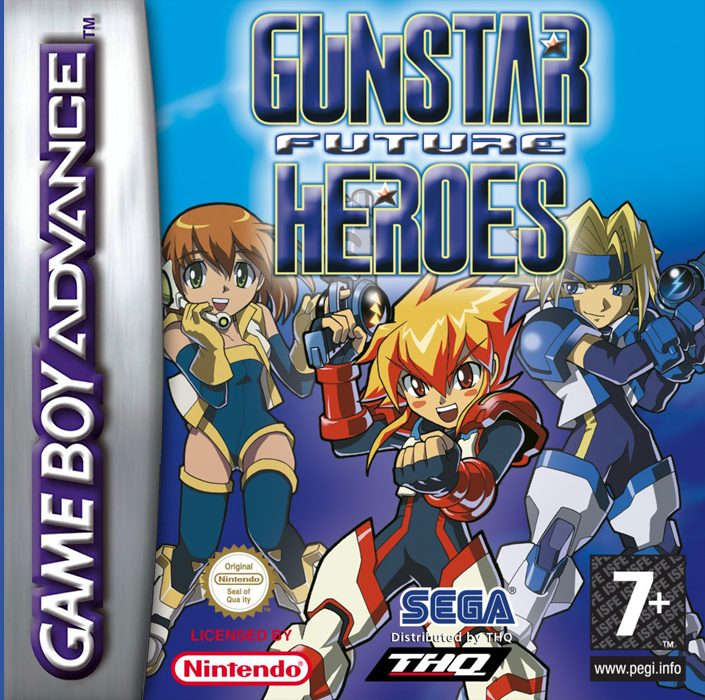 Jaquette de Gunstar Future Heroes