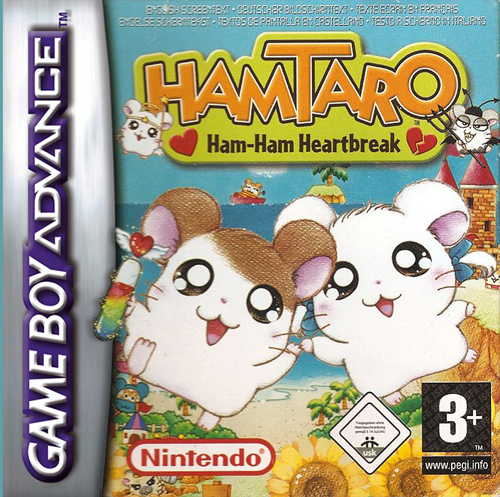 Jaquette de Hamtaro : Ham-Ham Heartbreak