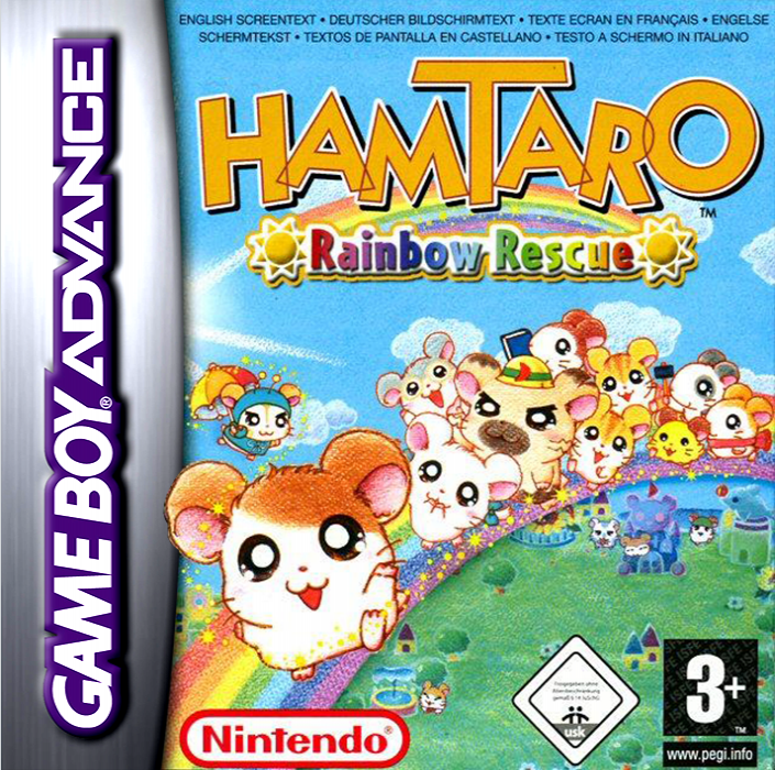 Jaquette de Hamtaro : Rainbow Rescue