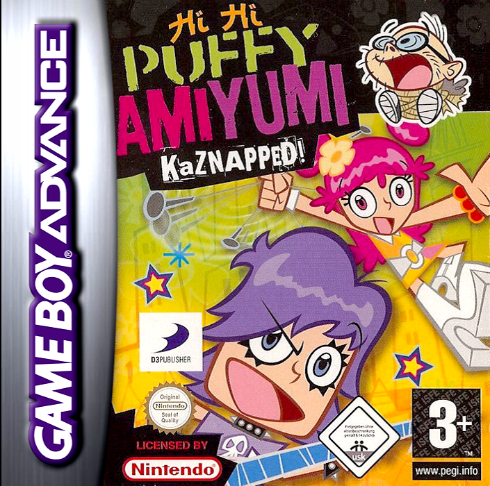 Jaquette de Hi Hi Puffy AmiYumi : Kaznapped!