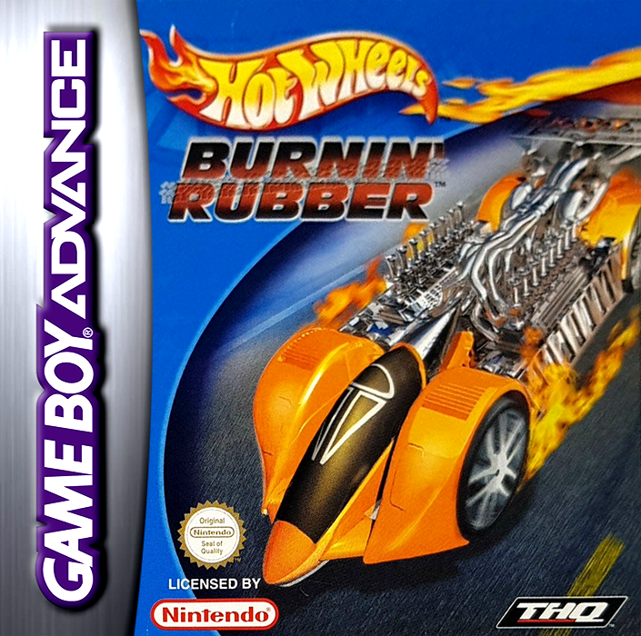Jaquette de Hot Wheels : Burnin' Rubber