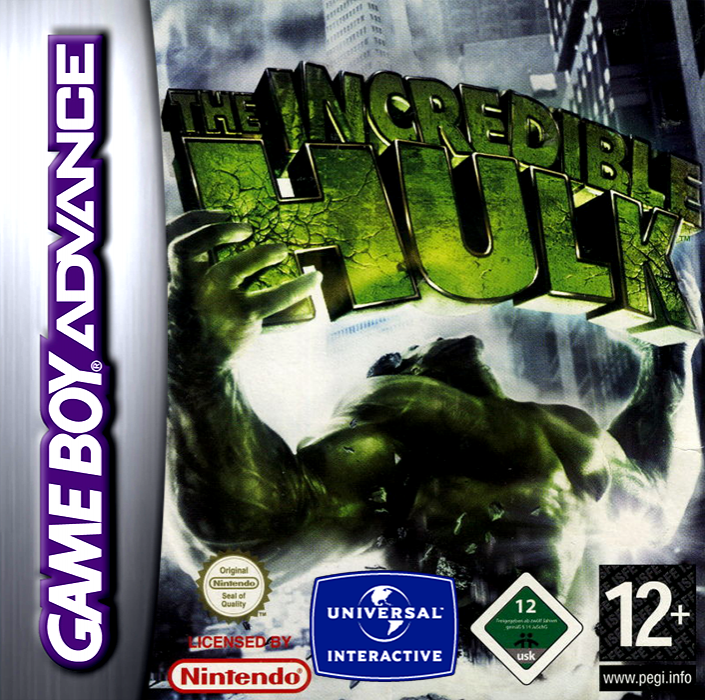 Jaquette de The Incredible Hulk