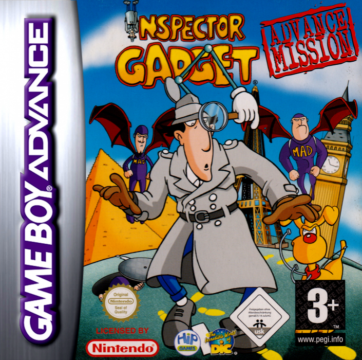 Jaquette de Inspector Gadget : Advance Mission