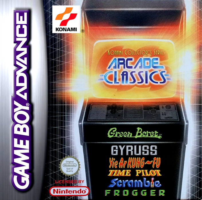 Jaquette de Konami Collector's Series : Arcade Classics