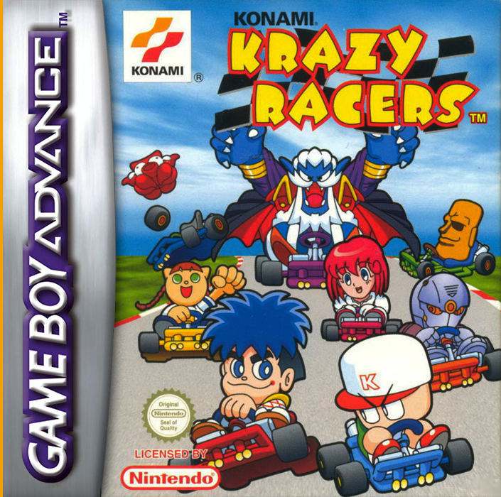 Jaquette de Konami Krazy Racers