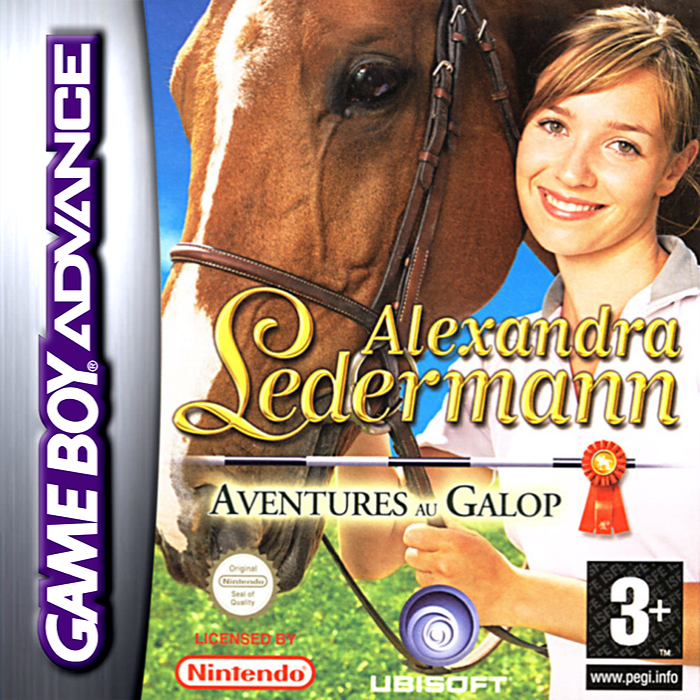 Jaquette de Alexandra Ledermann: Aventures au Galop