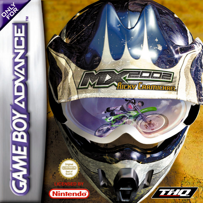 Jaquette de MX 2002 featuring Ricky Carmichael