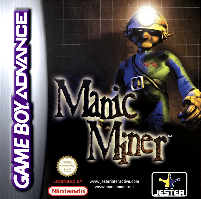 Jaquette de Manic Miner