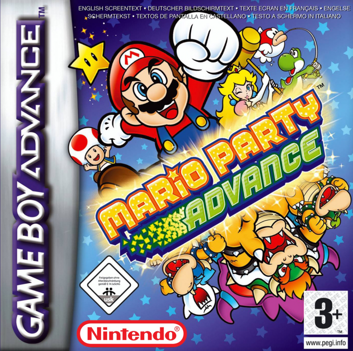 Jaquette de Mario Party Advance