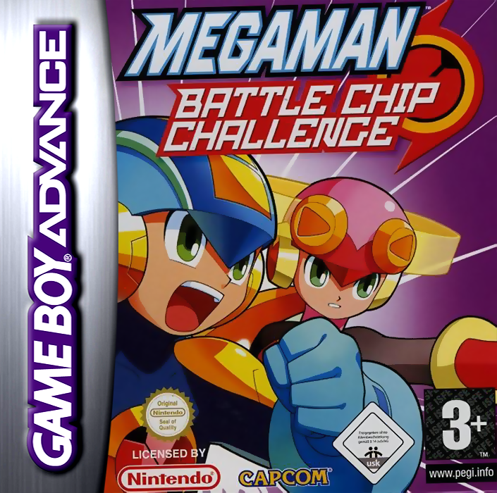 Jaquette de Mega Man Battle Chip Challenge