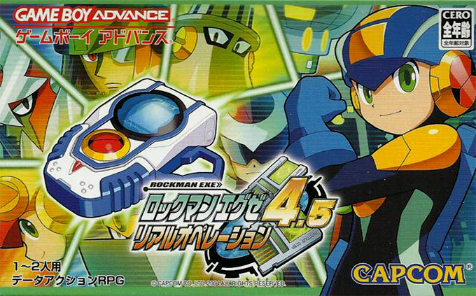Jaquette de Mega Man Battle Network 4 (Blue Moon et Red Sun)