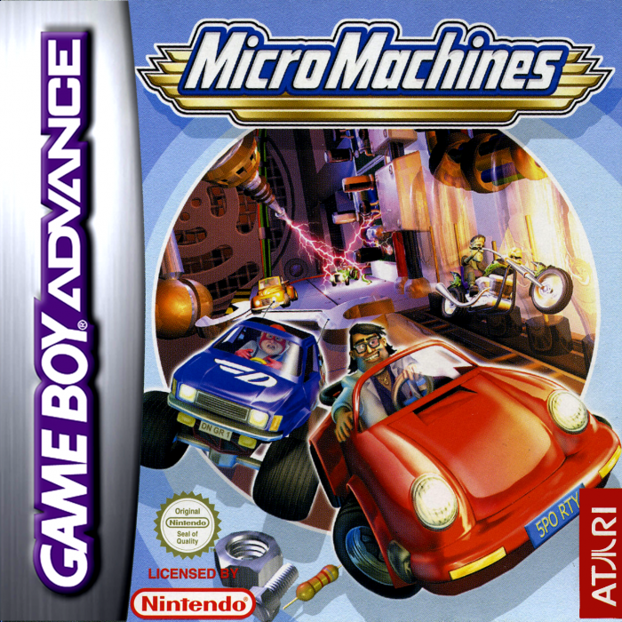 Jaquette de Micro Machines