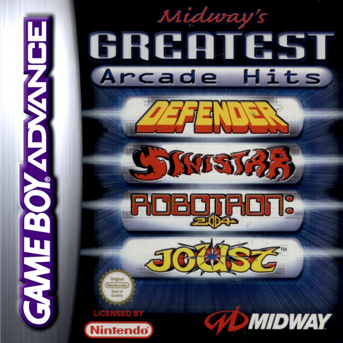 Jaquette de Midway's Greatest Arcade Hits