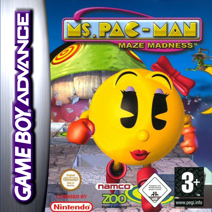 Jaquette de Ms. Pac-Man : Maze Madness