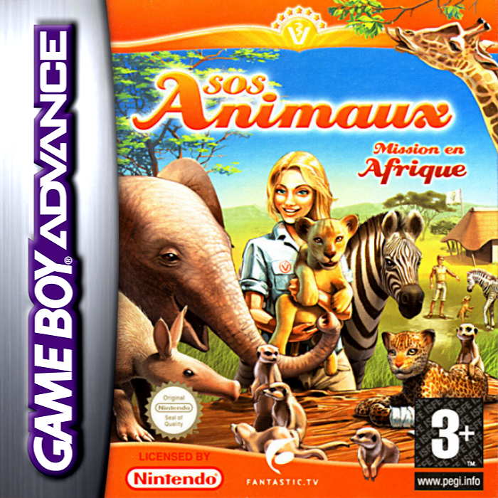 Jaquette de SOS Animaux : Mission en Afrique