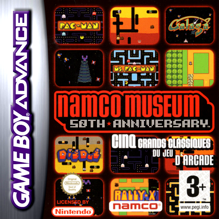 Jaquette de Namco Museum : 50th Anniversary