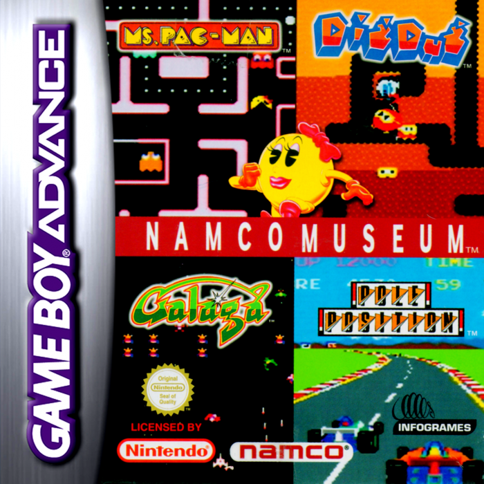 Jaquette de Namco Museum
