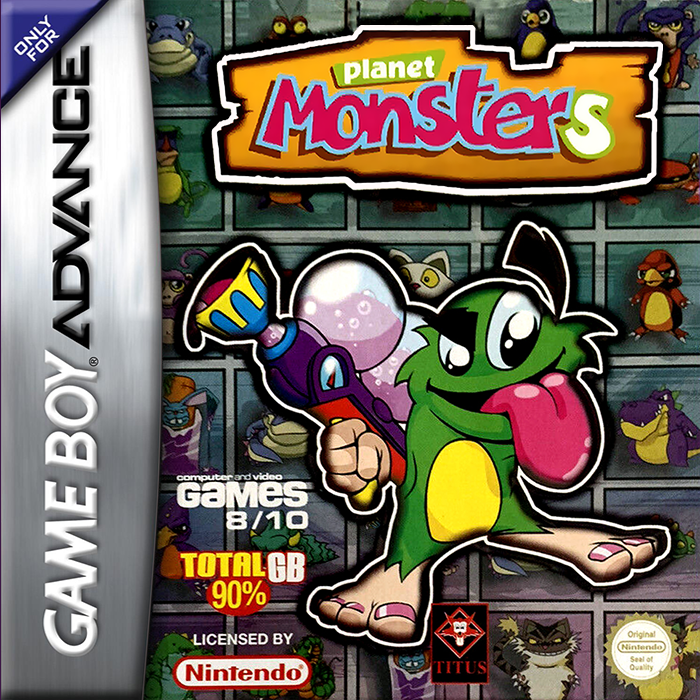 Jaquette de Planet Monsters