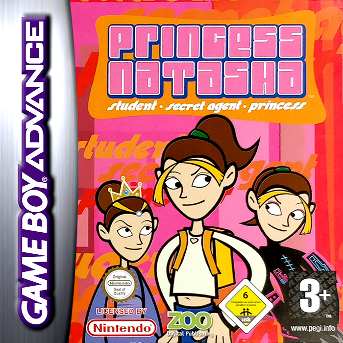 Jaquette de Princess Natasha : Student, Secret Agent, Princess