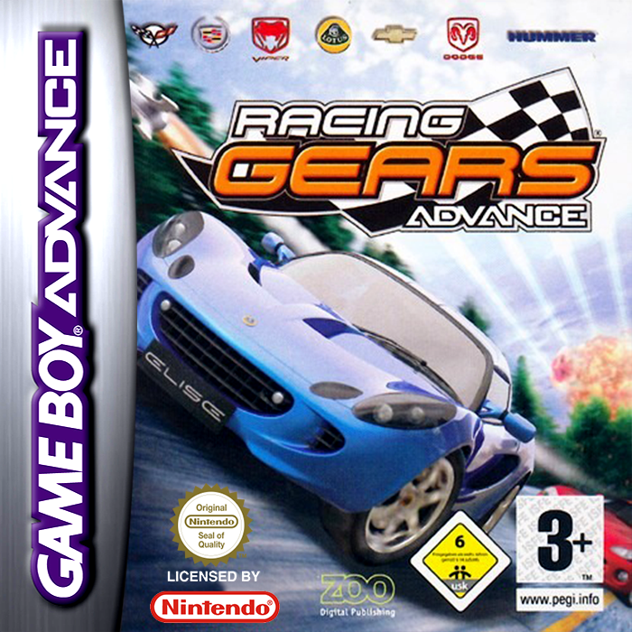 Jaquette de Racing Gears Advance