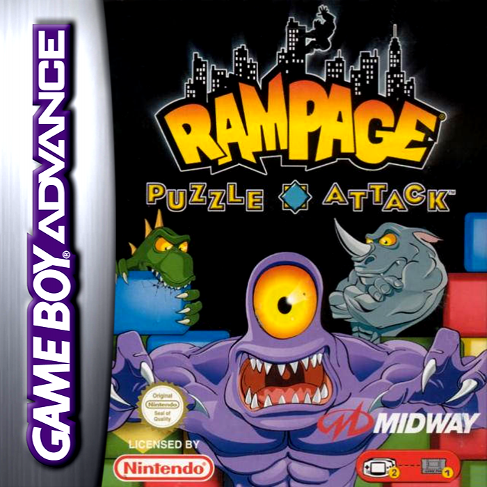 Jaquette de Rampage : Puzzle Attack