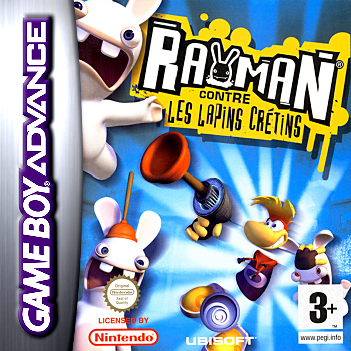 Jaquette de Rayman contre les Lapins Crétins