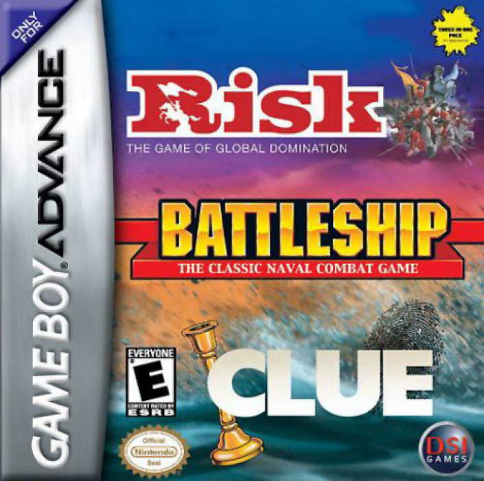 Jaquette de Risk Battleship Clue
