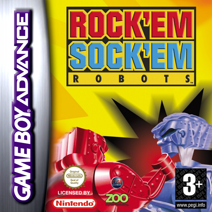 Jaquette de Rock 'Em Sock 'Em Robots