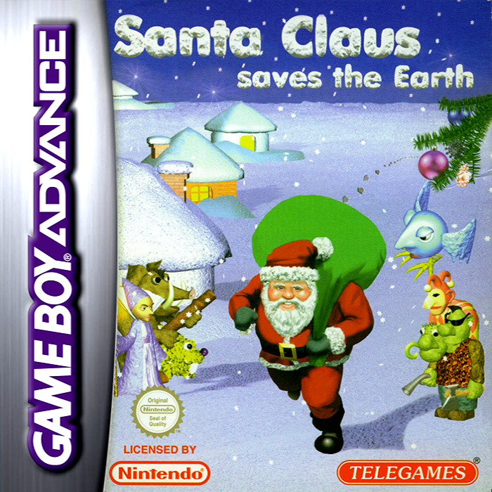 Jaquette de Santa Claus Saves the Earth