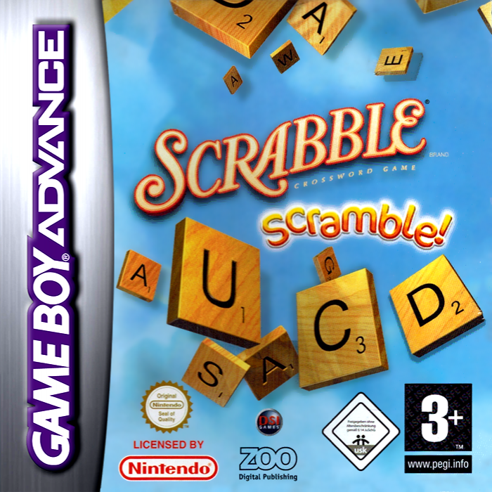 Jaquette de Scrabble Scramble!