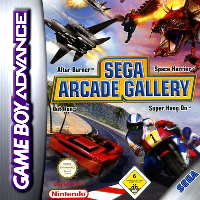 Jaquette de Sega Arcade Gallery