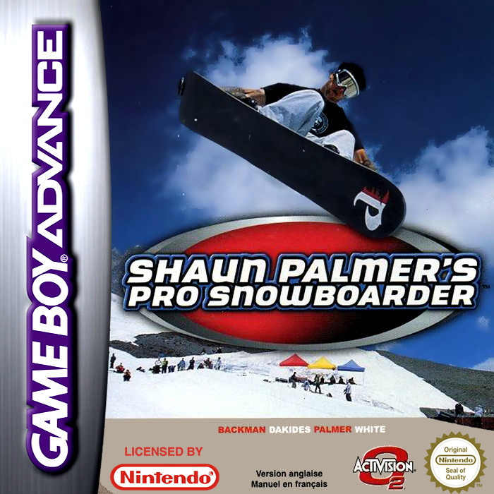 Jaquette de Shaun Palmer's Pro Snowboarder