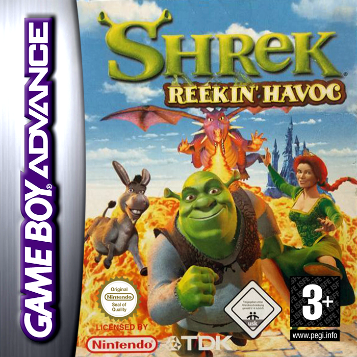Jaquette de Shrek : Reekin' Havoc