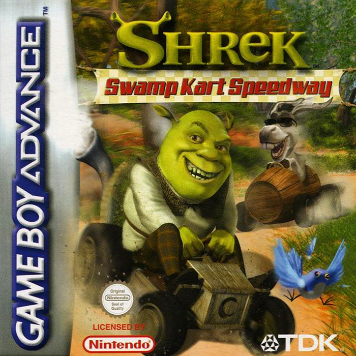 Jaquette de Shrek : Swamp Kart Speedway